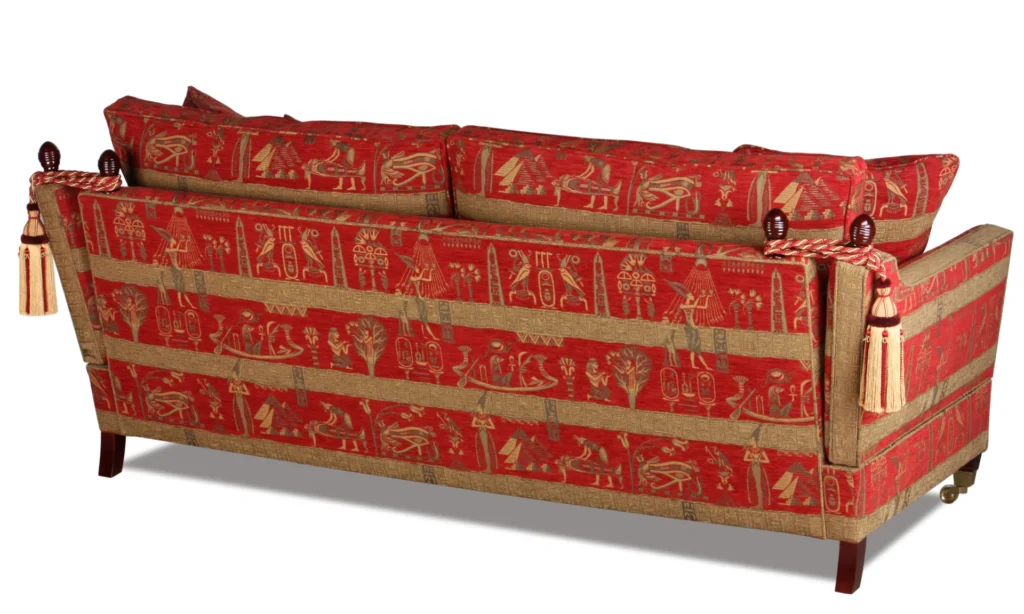 Beispiel hinten in Stoff Cleopatra Red