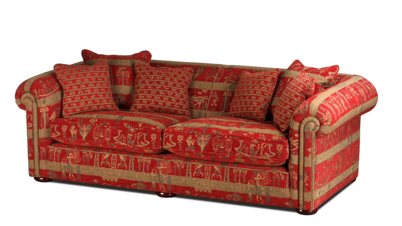 Metropolitan Sofa in Cleopatra Red