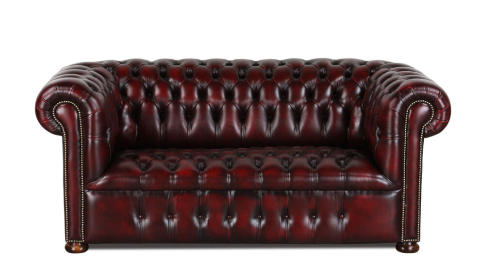 WinchesterSmall Sofa in Leder Red